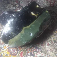 سنگ جواهری دورنگ خاص وزن بالادارم