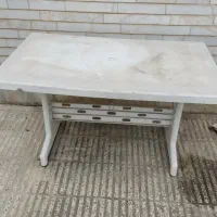 میز فایبرگلاس شش نفره کارکرد تمیز