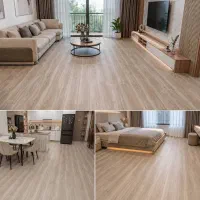 پارکت چوبی کارکرده تمیز و سالم، ضدآب و ضدخش