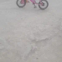 دوچرخه سایز ۱۴ رنگ صورتی