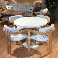 میز ناهارخوری وصندلی اِچ سبک ترندمینیمال بارنگبندی