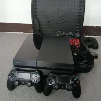 کنسول بازی ps4 فت کپی خور دو دسته اصلی 500
