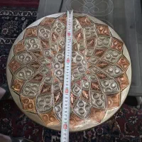 سینی برنجی آنتیک کار دست