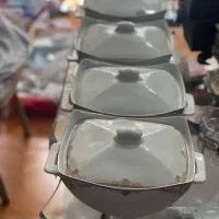 انواع سوپ خوری درب دارچینی درجه یک نو اکبند