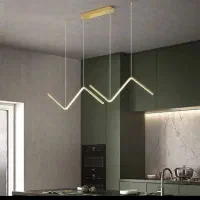 لوستر مینیمال رنگ سفید