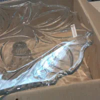 شیرینی خوری پایه دار  نوری تازه نو استفاده نشده