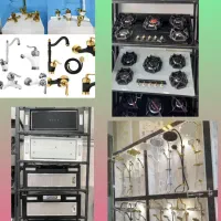 تخفیف طلایی گاز E654 هود اخوان سینک میلان