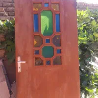 درب چوبی