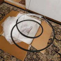 لوستر خطی طرح ماه