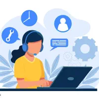 اپراتور و پشتیبان فروش ( خانم )