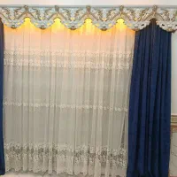 پرده همراه کتیبه