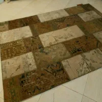 فرش دستبافت تکه دوزی