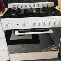اجاق گاز طرح فر صفحه شیشه ای فوری