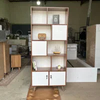 کتابخانه پایه چوبی کبیر 1  ارسال رایگان برای تهران
