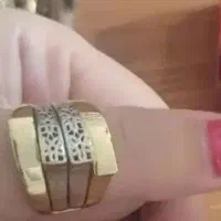 انگشتر و پلاک زنجیر طلا بدون اجرت
