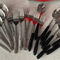 قاشق و چنگال ۶ نفره قاشق و چنگال