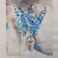 دوتا نقاشی آبرنگ