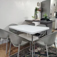 میز و صندلی حصیری