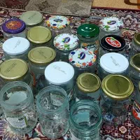 شیشه خالی مربا و ترشی