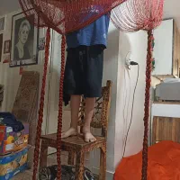 پرده تزیینی