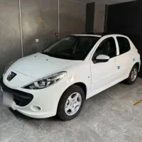 پژو 207i اتومات سقف پانا ارتقا TU5p خشک