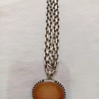 گردنبند و تسبیح نقره