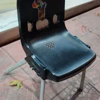 صندلی پلاستیکی مشکی
