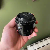 Lens 50mm EF Canon / لنز ۵۰ کنن کانن
