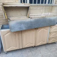 کابینت فلزی سالم وتمیز