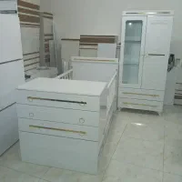 سیسمونی تخت و کمد نوزاد ویترین بچه بوفه کودک اتاق
