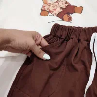ست کراپ شورتک ( فانتزی)
