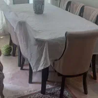 میز ناهارخوری ۸نفره چوبی