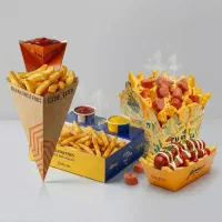 تولید جعبه فست فود و پیتزا با چاپ اختصاصی پیوندپک
