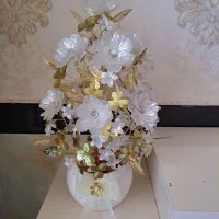 گل کریستالی و سنگ مصنوعی