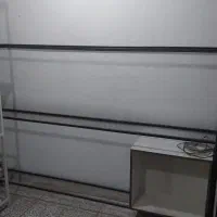 قفسه  MDF و فلزی