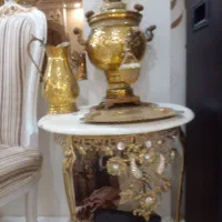 میز و سماور زغالی