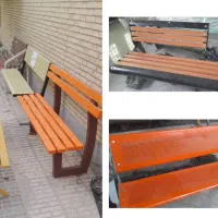 نیمکت فلزی .چوبی .فایبرگلاس
