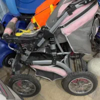 فروش کالسکه بچه وماشین شارژی وماشین وتاب ماهی