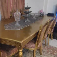 مبل و میز ناهار خوری طرح کله کاجی
