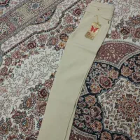 شلوار کتان کشی خارجی