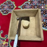 قند شکن باظرف چوبی