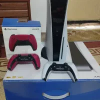 پلی استیشنfat 5با دو دسته و بازی