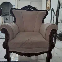 مبل ۹ نفر با ناهار خوری ۸ نفره کار کرده