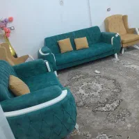 مبل هفت نفره قیمت بیست تومان درب طوری یه تومن