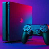 کنسول بازی PS4 اسلیم ۱ ترا با بازی و دسته اورجینال
