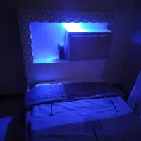 تخت خواب+تشک رویال+کفی تخت+روتختی