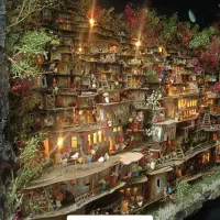 دیوارکوب و تابلوهای چوبی دست ساز