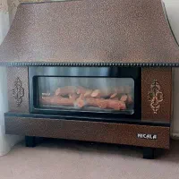 بخاری طرح شومینه نیک کالا بدون کوچکترین ایرادی