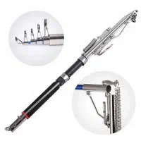 چوب ماهیگیری اتوماتیک یا تقه زن بهمراه پایه