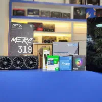 کیس گیمینگ و رندرینگ غول رم32 نسل 12 گرافیک 6900xt
